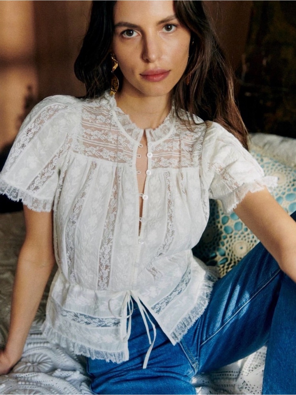 SEZANE SHENALI SHIRT